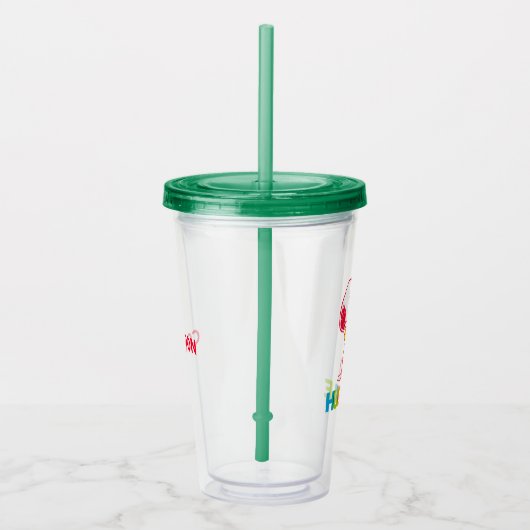 Peanuts | Snoopy & Woodstock Huggable Acryl Drinkbeker (Rechts)