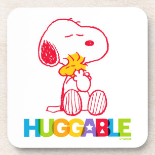 Peanuts Snoopy & Woodstock Huggable Bier Onderzetter