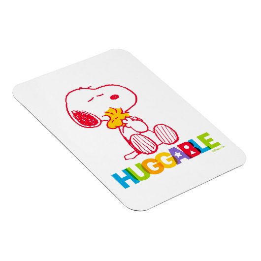 Peanuts | Snoopy & Woodstock Huggable Magneet (Rechterzijde)