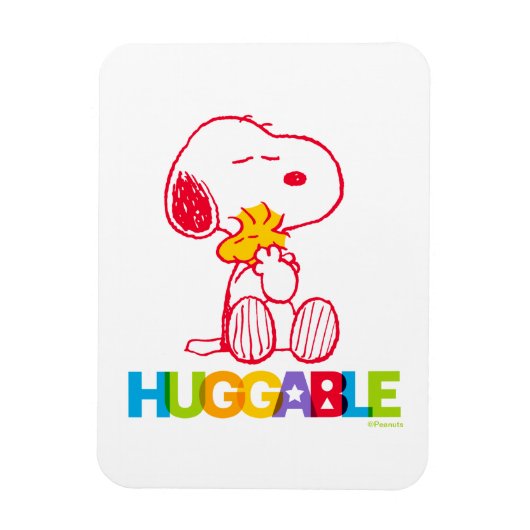 Peanuts | Snoopy & Woodstock Huggable Magneet (Verticaal)