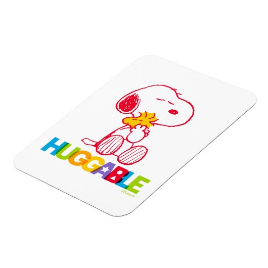 Peanuts | Snoopy & Woodstock Huggable Magneet (Linkerzijde)
