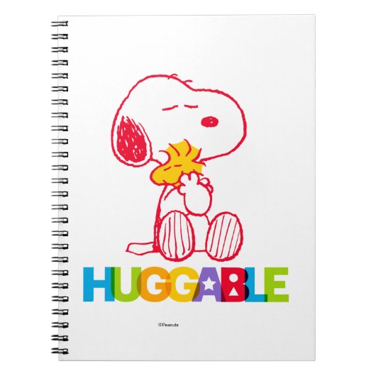 Peanuts | Snoopy & Woodstock Huggable Notitieboek (Voorkant)