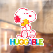 Peanuts | Snoopy & Woodstock Huggable Raamsticker (Vel 2)
