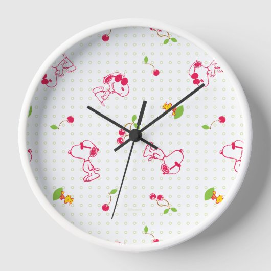 Peanuts | Snoopy & Woodstock Kersenpatroon (Voorkant)