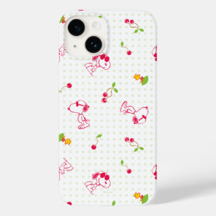Peanuts   Snoopy & Woodstock Kersenpatroon Case-Mate iPhone 14 Hoesje