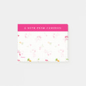 Peanuts | Snoopy & Woodstock Kersenpatroon Post-it® Notes (Voorkant)