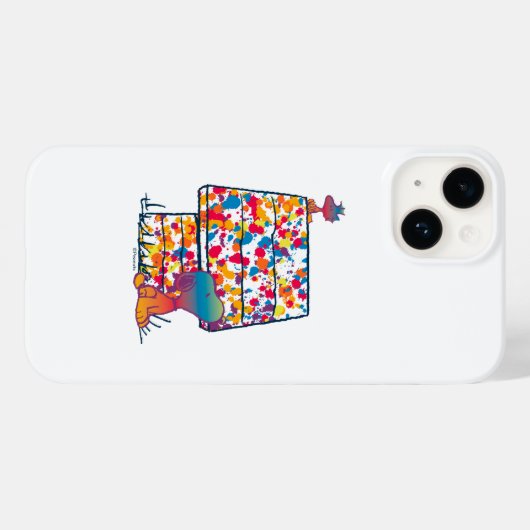 Peanuts | Snoopy & Woodstock Regenboogverf Case-Mate iPhone Case (Achterkant (horizontaal))