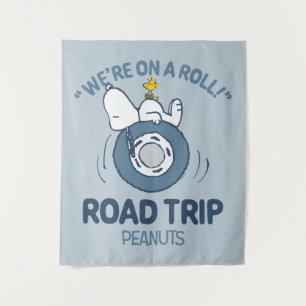 Peanuts   Snoopy & Woodstock Road Trip Wandkleed