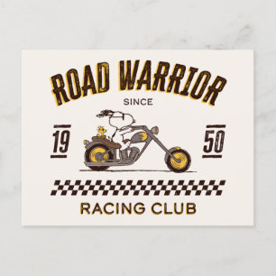 Peanuts   Snoopy & Woodstock Road Warriors Briefkaart