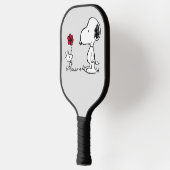 Peanuts | Snoopy & Woodstock Rood & Zwart Pickleball Paddle (Links)