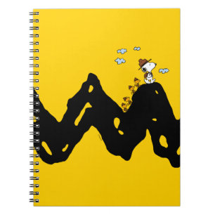 Peanuts Snoopy & Woodstock Scout Troep Hike Notitieboek