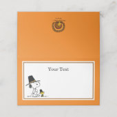 Peanuts | Snoopy & Woodstock Thanksgiving Diner (Buitenkant ongevouwen)