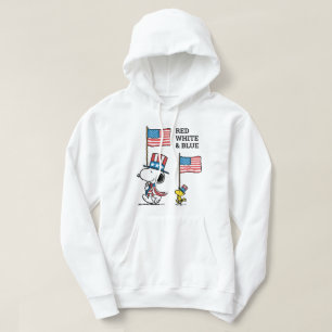Peanuts Snoopy & Woodstock Uncle Sams Hoodie