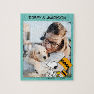 Peanuts   Snoopy & Woodstock Vlaggen Legpuzzel