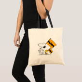 Peanuts | Snoopy & Woodstock Vlaggen Tote Bag (Voorkant (product))
