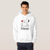 Peanuts | Snoopy & Woodstock Vrienden Hoodie (Voorkant volledig)