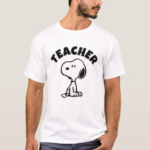 Peanuts   Snoopy wordt leraar T-shirt