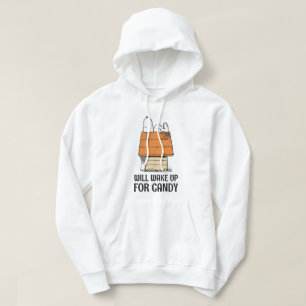 Peanuts Snoopy wordt wakker voor Snoep Hoodie