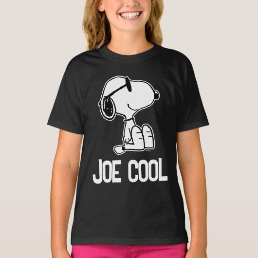 Peanuts | Snoopy Zonnebril Glimlach T-shirt (Voorkant)