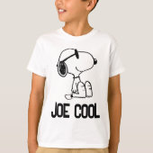 Peanuts | Snoopy Zonnebril Glimlach T-shirt (Voorkant)