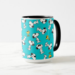 Peanuts   Snoopy & Zonnebrilpatroon Mok