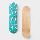 Peanuts | Snoopy & Zonnebrilpatroon Skateboard (Voorkant)