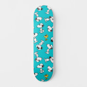 Peanuts | Snoopy & Zonnebrilpatroon Skateboard (Voorkant)