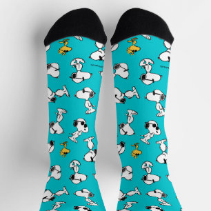 Peanuts Snoopy & Zonnebrilpatroon Sokken