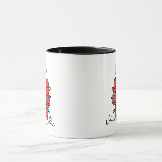 Peanuts | Snoopy's Dog House met verlichting Mok (Midden)