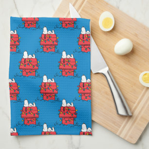 Peanuts   Snoopy's Dog House met verlichting Theedoek