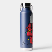 Peanuts | Snoopy's Dog House met verlichting Waterfles (Voorkant)