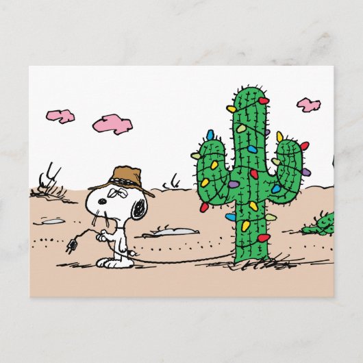 Peanuts | Spike versiert voor de feestdagen (Voorkant)