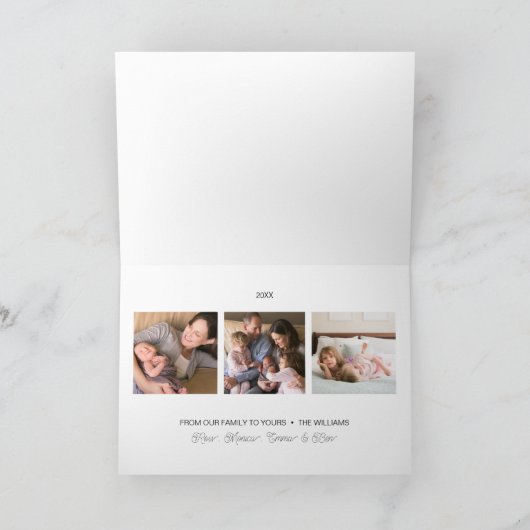 Peanuts | Spike versiert voor Kerstmis Feestdagen Kaart (Binnen)