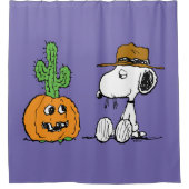 Peanuts | Spike's Desert Halloween Douchegordijn (Voorkant)