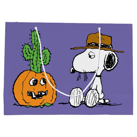 Peanuts | Spike's Desert Halloween Groot Cadeauzakje (Achterkant)