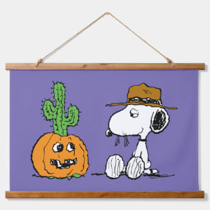 Peanuts Spike's Desert Halloween Hangend Wandkleed
