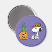 Peanuts | Spike's Desert Halloween Magneet (Voorkant / Achterkant)
