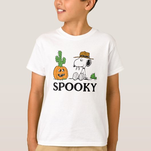 Peanuts | Spike's Desert Halloween T-shirt (Voorkant)