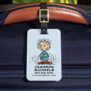 Peanuts Varkenspijn Bagagelabel