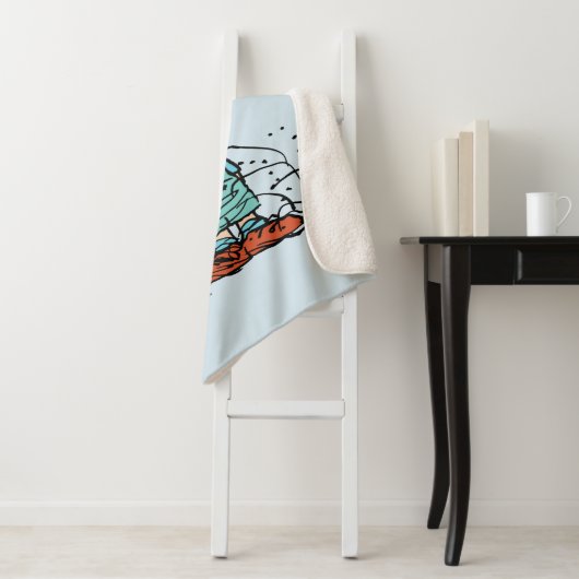 Peanuts | Varkenspijn Sherpa Deken (In situ)