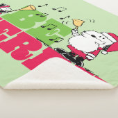 Peanuts | Wees vrolijk met Kerstmis Sherpa Deken (3/4)