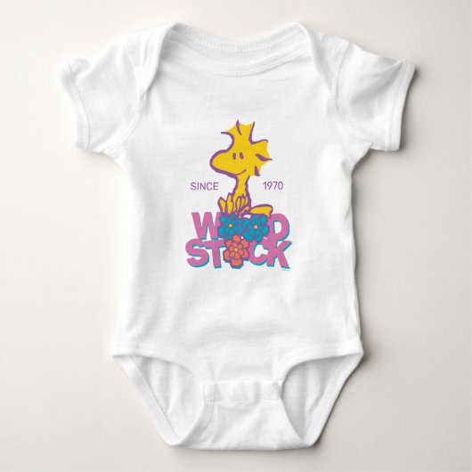 Peanuts | Woodstock Bloemen Romper (Voorkant)