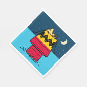 Peanuts | Woodstock Camping Half & Half Servet (Hoek)