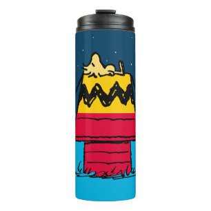 Peanuts   Woodstock Camping Half & Half Thermosbeker