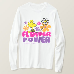 Peanuts   Woodstock Flower Power T-shirt