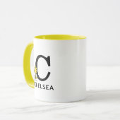 Peanuts | Woodstock Naam & Monogram C Mok (Voorkant links)