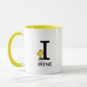 Peanuts | Woodstock Naam & Monogram I Mok (Links)