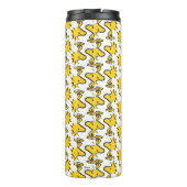 Peanuts | Woodstock Patroon Thermosbeker (Achterkant)