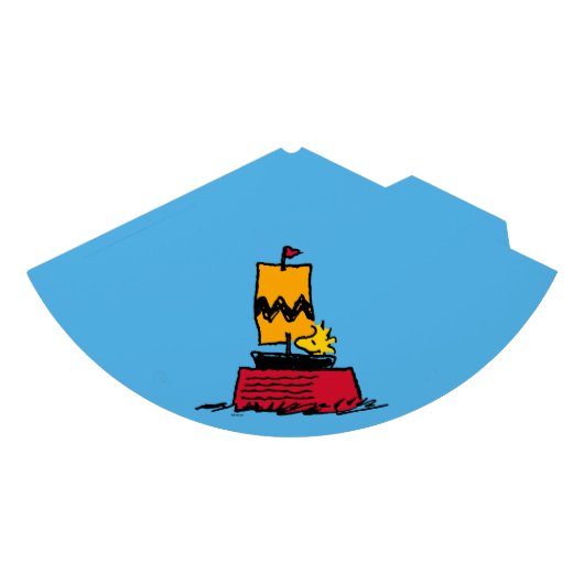 Peanuts | Woodstock Snoopy Dish Zeilboot Feesthoedjes (Voorkant)