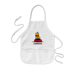 Peanuts Woodstock Snoopy Dish Zeilboot Kinder Schort